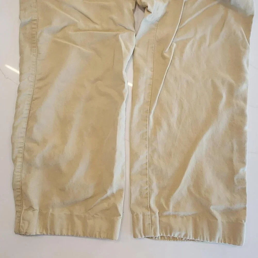 Liz Claiborne Livvy Sz M Women's Beige Tencel Lyocell Pockets Pants Neutral - Picture 6 of 10